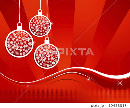 Waving elegant red Christmas background Waving elegant red Christmas background 10458013