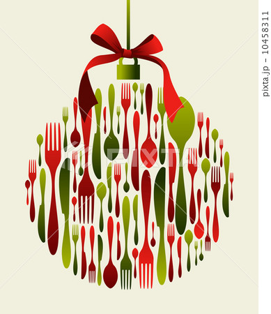 Christmas Bauble Cutlery 10458311