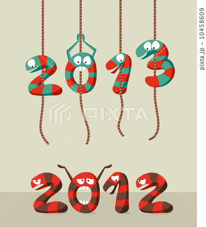 Happy New Year 2013 greeting card Happy New Year 2013 greeting card 10458609