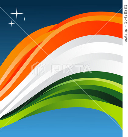 India flag illustration 10458881