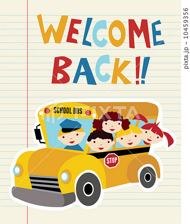 Welcome Back to School bus Welcome Back to School bus 10459356