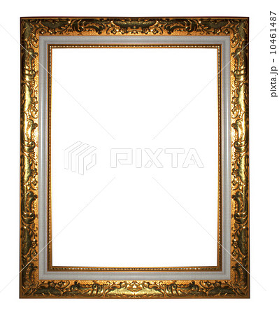 Antique gold frame Antique gold frame 10461487