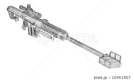 Sniper Rifleのイラスト素材