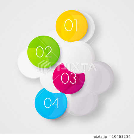 Abstract background with circles 10463254