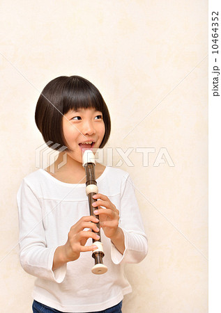 鈴木 清 水彩画 風景画 】笛を吹く少女