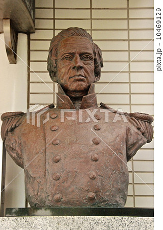 ペリーの胸像（ペリー公園／神奈川県横須賀市久里浜） 10469129
