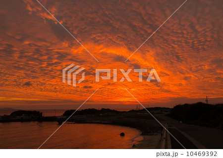 ヨロン、冬の夕景 ヨロン、冬の夕景 10469392