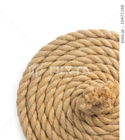ship ropes on white ship ropes on white 10471186
