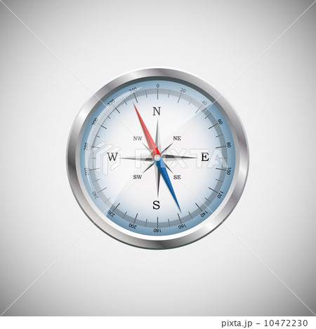 Glossy Compass. Vector Illustration  wood application icons 10472230