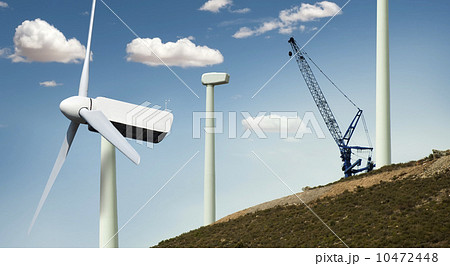 Installation of wind turbines 10472448