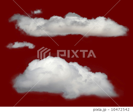 White isolated clouds White isolated clouds 10472542