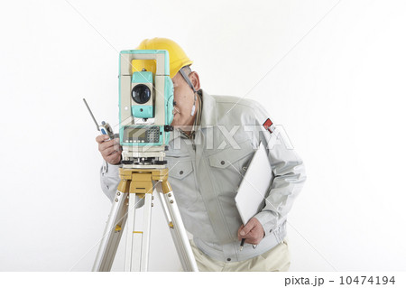 測量士、測量、人物 10474194
