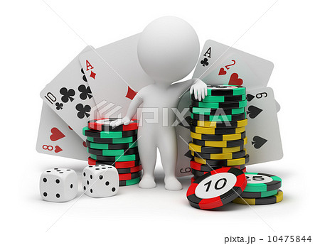 3d small people - casino 3d small people - casino 10475844