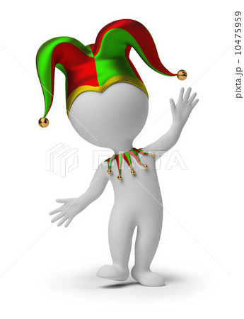 3d small people - jester 10475959