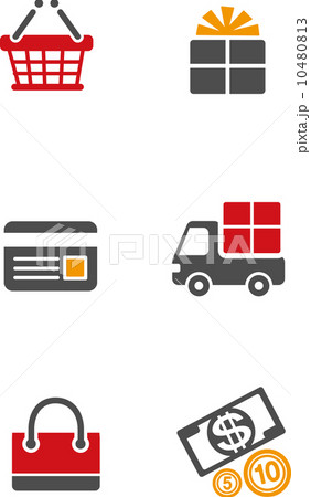 The view of icon set 10480813