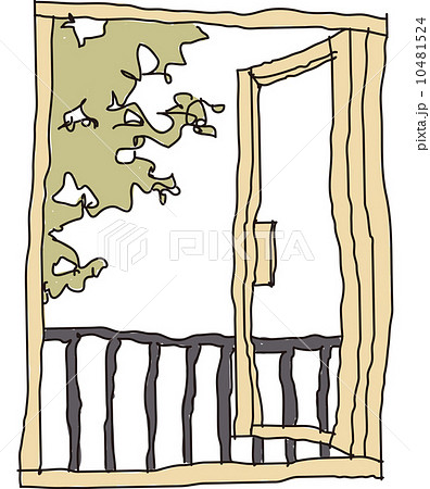 The view of veranda The view of veranda 10481524