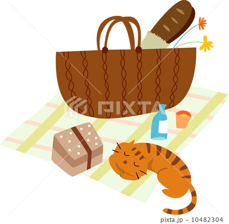 The view of picnic hamper 10482304