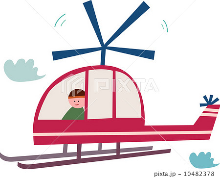 The view of helicopter The view of helicopter 10482378