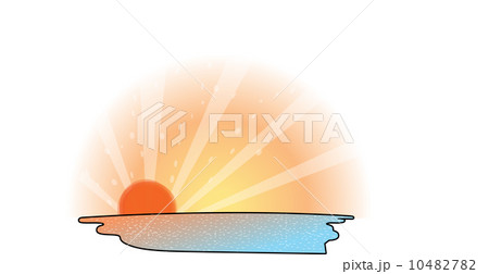 The view of sunset 10482782