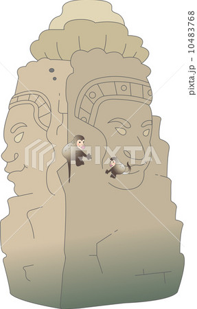 The view of stone statue 10483768