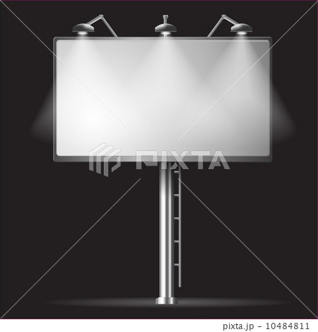 Billboard night vector background 10484811