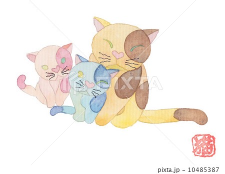 アートな猫10 10485387