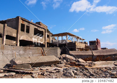 軍艦島 総合事務所付近 軍艦島 総合事務所付近 10487482