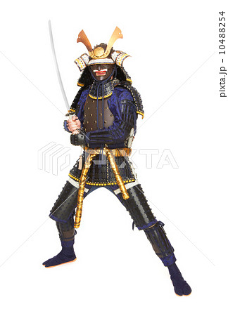 Samurai in armor 10488254