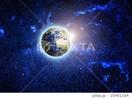 planet earth in space 10491504