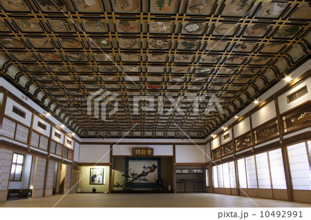 永平寺の傘松閣の絵天井 永平寺の傘松閣の絵天井 10492991
