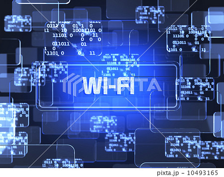 WI-FI screen concept WI-FI screen concept 10493165