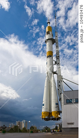 The Russian space transport rocket 10493476