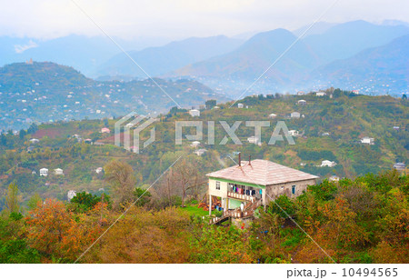 Building in mountains, Georgia 10494565