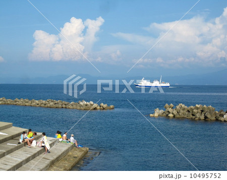 粟島の夏２ 10495752