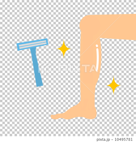 ムダ毛の処理 10495781