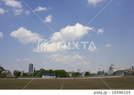 和田堀公園のグラウンド 10496105