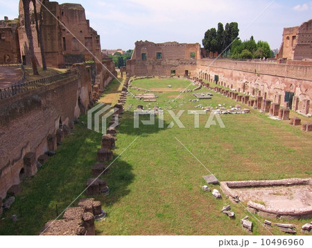 イタリア ローマ パラティーノの丘 スタディオン 競技施設 世界遺産 イタリア ローマ パラティーノの丘 スタディオン 競技施設 世界遺産 10496960