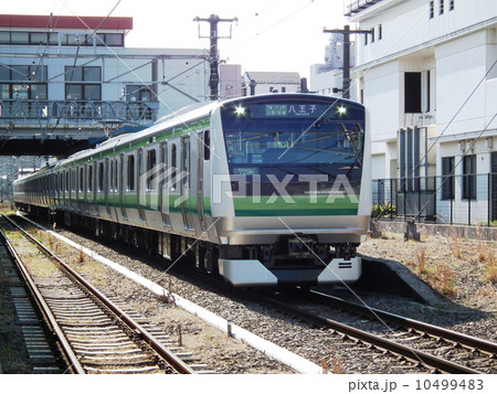 横浜線　Ｅ233系　小机駅 10499483