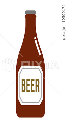 ビール瓶のイラスト素材 10500174 Pixta