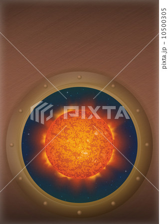 Sun in space window 10500305