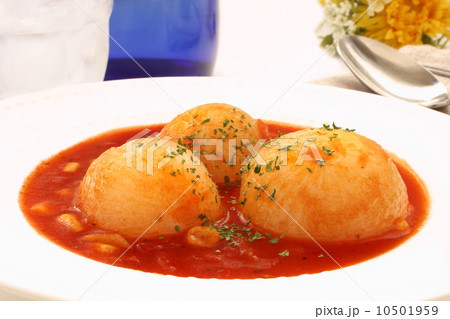 玉葱 スープ ペコロス 白背景 玉葱 スープ ペコロス 白背景 10501959