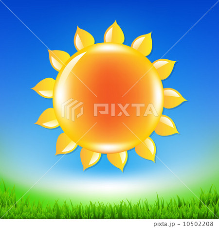 Summer Sale Banner With Sun Summer Sale Banner With Sun 10502208