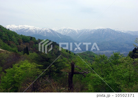 剣龍峡周回コースからの内之倉ダム 10502371