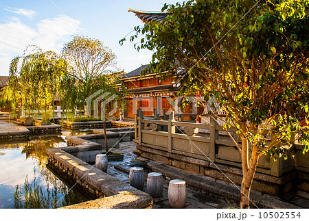 Yunnan scene-Ancient city of Dali in morning Yunnan scene-Ancient city of Dali in morning 10502554