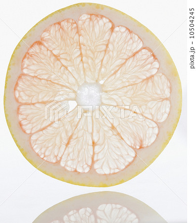 Close up of grapefruit slice 10504245