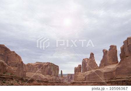 Courthouse Towers Arches National Park Moab Utah USA Courthouse Towers Arches National Park Moab Utah USA 10506367