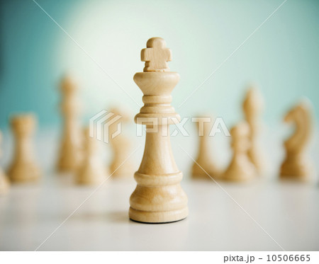 Studio shot of king chess piece 10506665