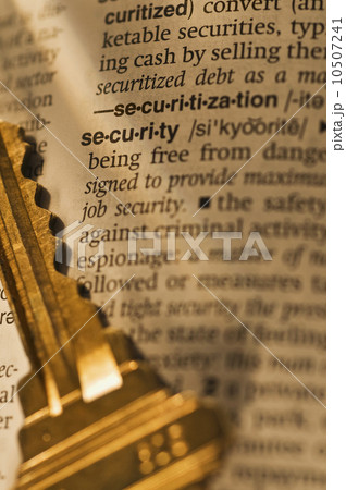 Definition of security in dictionary and key 10507241