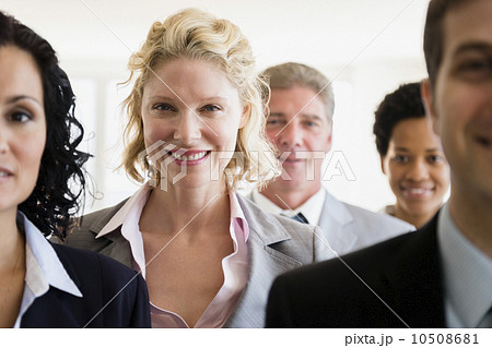 Office workers smiling 10508681