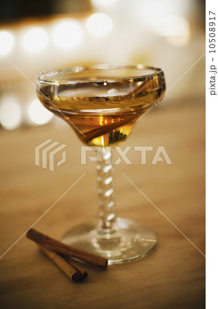 Drink with cinnamon Drink with cinnamon 10508917